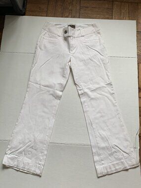 FENN WRIGHT MANSON IVORY PANTS SIZE 6